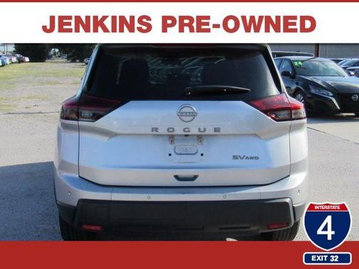 Brilliant Silver Metallic 2024 Nissan Rogue SV