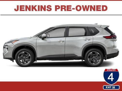 Brilliant Silver Metallic 2024 Nissan Rogue SV
