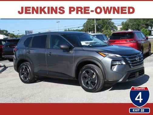 Gun Metallic 2024 Nissan Rogue SV