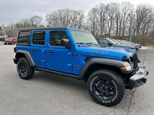 Hydro Blue Pearlcoat 2023 Jeep Wrangler 4xe Base