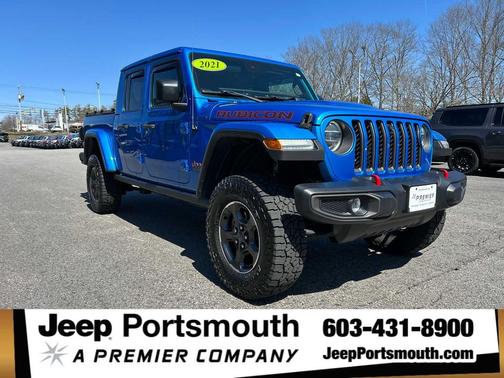 Hydro Blue Pearlcoat 2021 Jeep Gladiator Rubicon