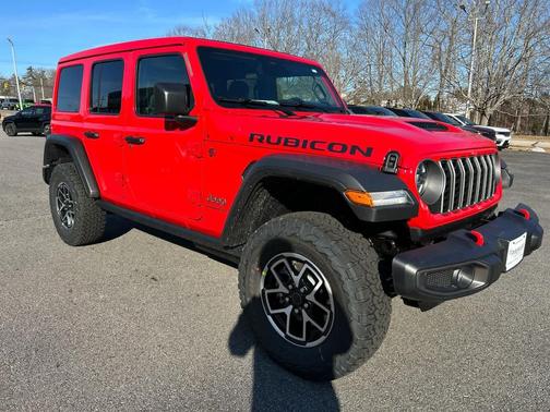 Firecracker Red Clearcoat 2026 Jeep Wrangler Rubicon