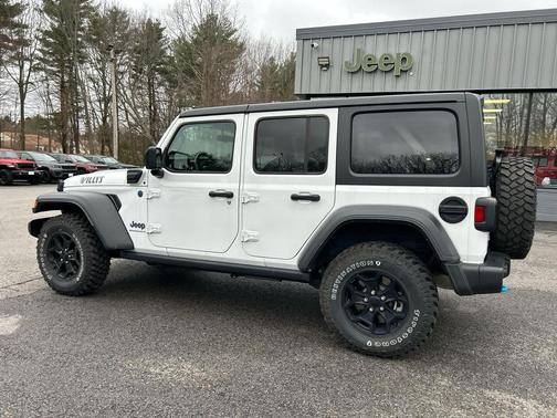 Bright White Clearcoat 2023 Jeep Wrangler 4xe Base