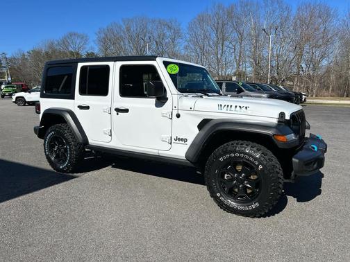 Bright White Clearcoat 2023 Jeep Wrangler 4xe Base