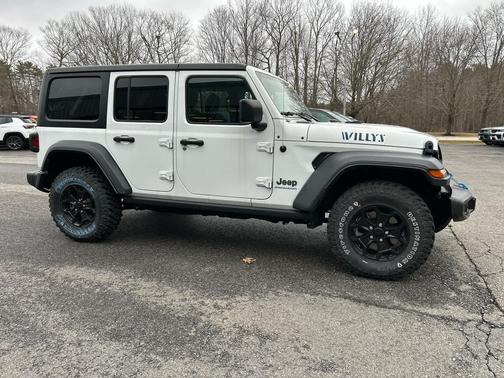 Bright White Clearcoat 2023 Jeep Wrangler 4xe Base