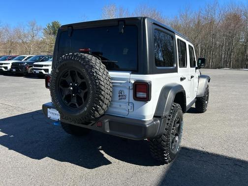 Bright White Clearcoat 2023 Jeep Wrangler 4xe Base