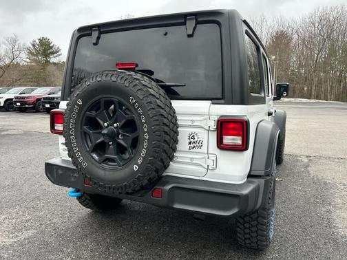 Bright White Clearcoat 2023 Jeep Wrangler 4xe Base