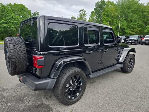 Black Clearcoat 2023 Jeep Wrangler 4xe Sahara