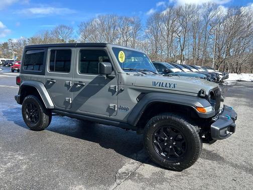 Sting-Gray Clearcoat 2023 Jeep Wrangler 4xe Base
