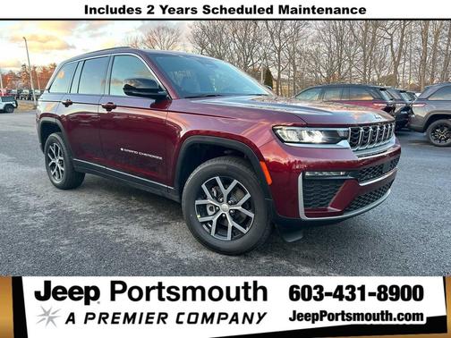 Velvet Red Pearlcoat 2026 Jeep Grand Cherokee Limited