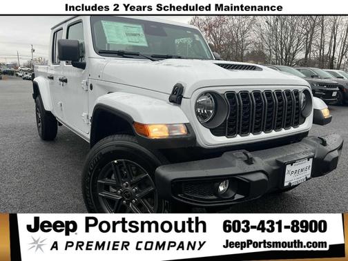 Bright White Clearcoat 2026 Jeep Gladiator Sport S