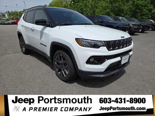Bright White Clearcoat 2026 Jeep Compass Limited