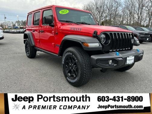 Firecracker Red Clearcoat 2023 Jeep Wrangler 4xe Base