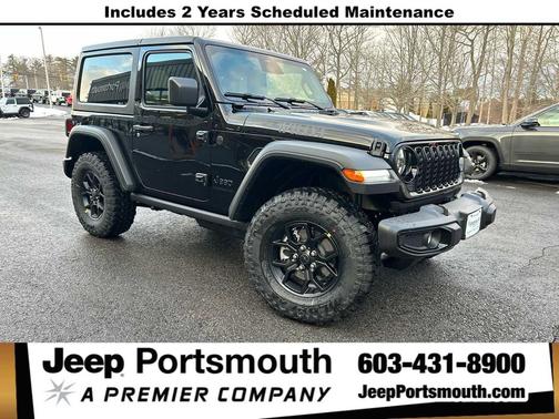 Black Clearcoat 2026 Jeep Wrangler Willys