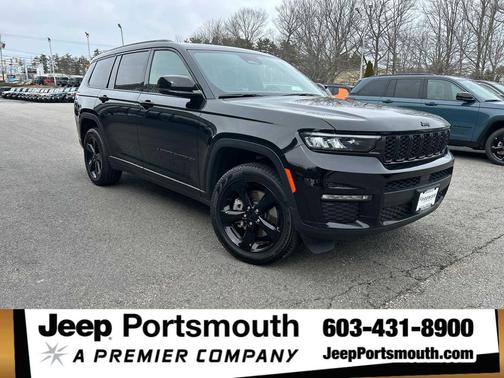 Diamond Black Crystal Pearlcoat 2025 Jeep Grand Cherokee L Limited