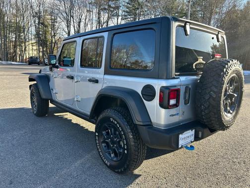 Silver Zynith Clearcoat 2023 Jeep Wrangler 4xe Base