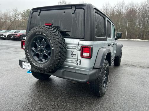 Silver Zynith Clearcoat 2023 Jeep Wrangler 4xe Base