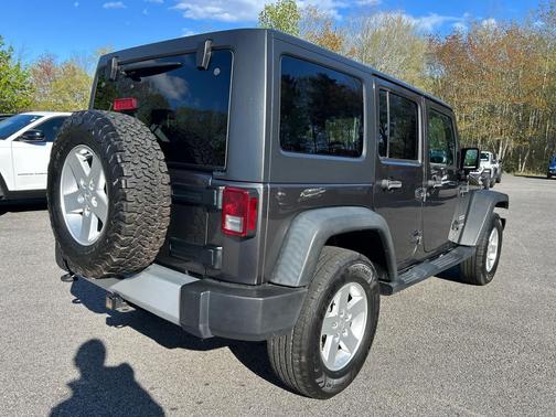 Granite Crystal Metallic Clearcoat 2018 Jeep Wrangler JK Unlimited Sport