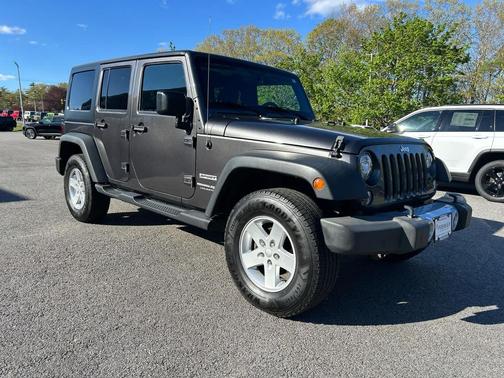Granite Crystal Metallic Clearcoat 2018 Jeep Wrangler JK Unlimited Sport