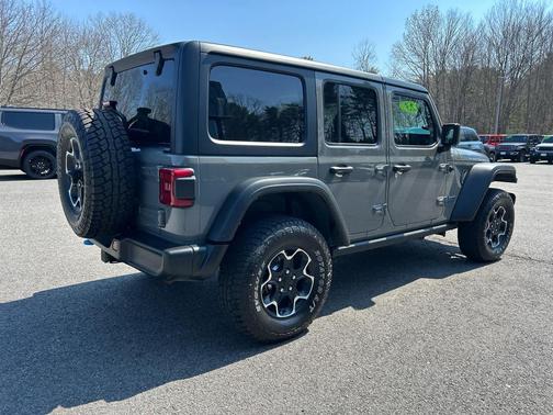 Sting-Gray Clearcoat 2023 Jeep Wrangler 4xe Rubicon
