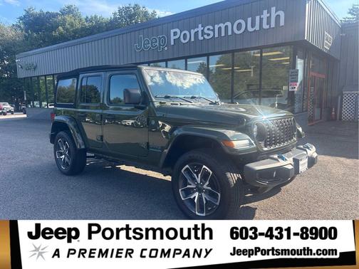Sarge Green Clearcoat 2024 Jeep Wrangler 4xe Sport S