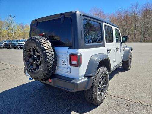 Bright White Clearcoat 2023 Jeep Wrangler 4xe Base