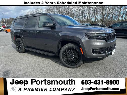 Baltic Gray Metallic Clearcoat 2025 Jeep Wagoneer L Series II Carbide 4x4