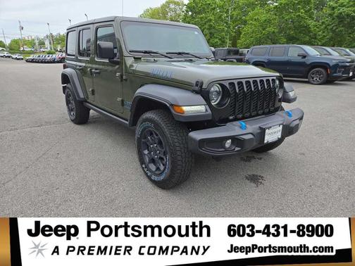 Sarge Green Clearcoat 2023 Jeep Wrangler 4xe Base