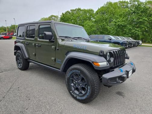 Sarge Green Clearcoat 2023 Jeep Wrangler 4xe Base