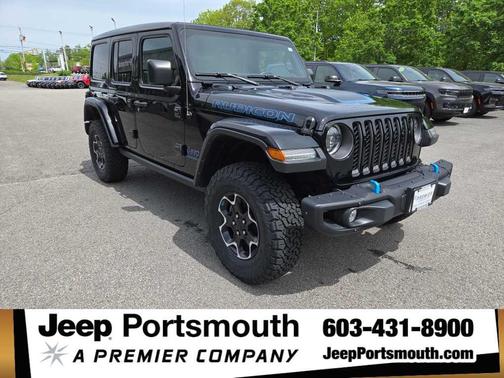 Black Clearcoat 2023 Jeep Wrangler 4xe Rubicon