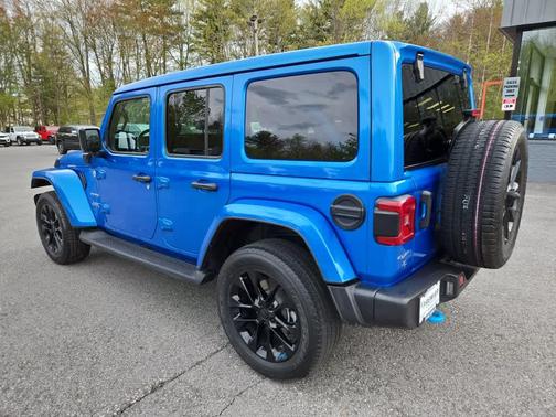 Hydro Blue Pearlcoat 2023 Jeep Wrangler 4xe Sahara