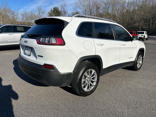 Bright White Clearcoat 2021 Jeep Cherokee Latitude Plus