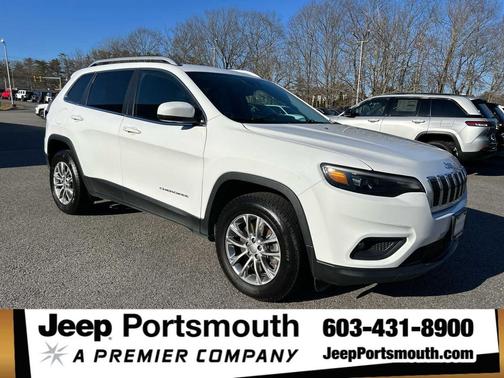 Bright White Clearcoat 2021 Jeep Cherokee Latitude Plus