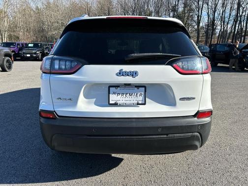 Bright White Clearcoat 2021 Jeep Cherokee Latitude Plus