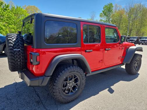 Firecracker Red Clearcoat 2026 Jeep Wrangler Willys