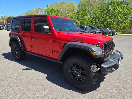 Firecracker Red Clearcoat 2026 Jeep Wrangler Willys
