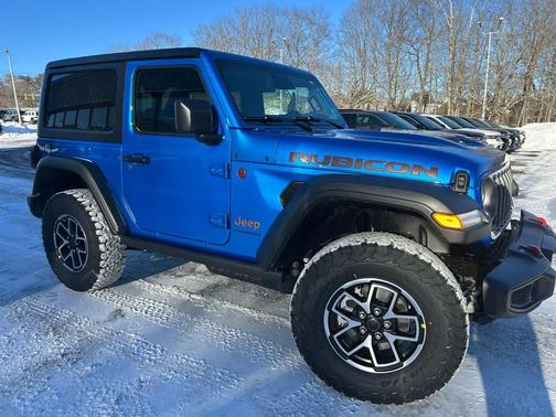 Hydro Blue Pearlcoat 2026 Jeep Wrangler Rubicon