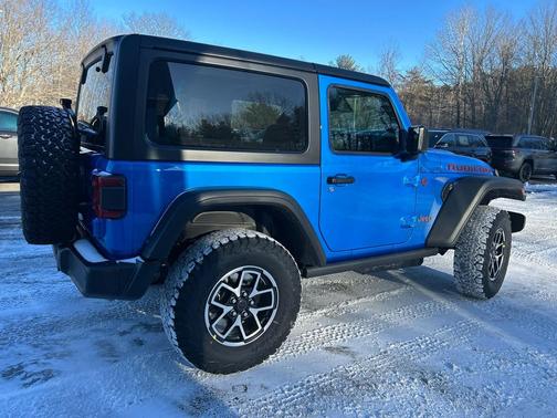Hydro Blue Pearlcoat 2026 Jeep Wrangler Rubicon