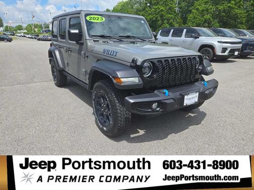 Sting-Gray Clearcoat 2023 Jeep Wrangler 4xe Base