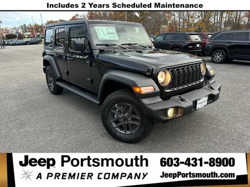 Black Clearcoat 2026 Jeep Wrangler Sport S