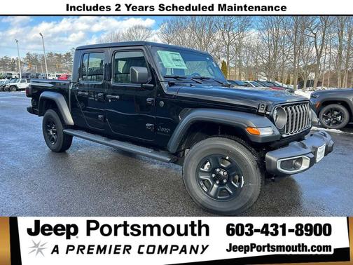 Black Clearcoat 2026 Jeep Gladiator Sport