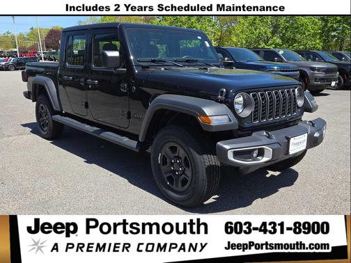 Black Clearcoat 2026 Jeep Gladiator Sport