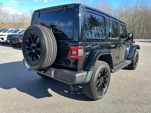 Black Clearcoat 2023 Jeep Wrangler 4xe Sahara