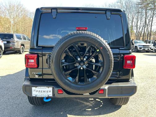 Black Clearcoat 2023 Jeep Wrangler 4xe Sahara