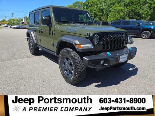 Sarge Green Clearcoat 2023 Jeep Wrangler 4xe Base