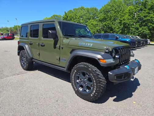 Sarge Green Clearcoat 2023 Jeep Wrangler 4xe Base