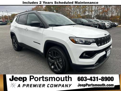 Bright White Clearcoat 2026 Jeep Compass Limited