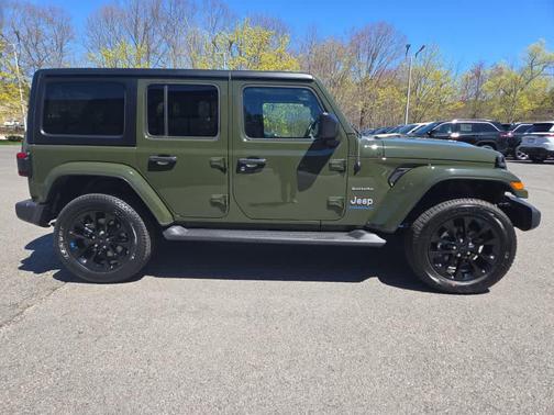 Sarge Green Clearcoat 2023 Jeep Wrangler 4xe Sahara
