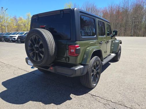 Sarge Green Clearcoat 2023 Jeep Wrangler 4xe Sahara