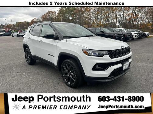 Bright White Clearcoat 2026 Jeep Compass Limited